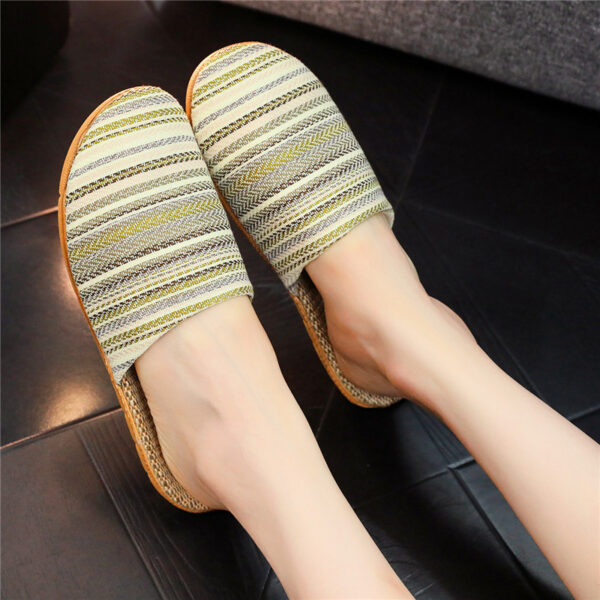 Home Linen Slippers Printed Cute Fashion - Image 8