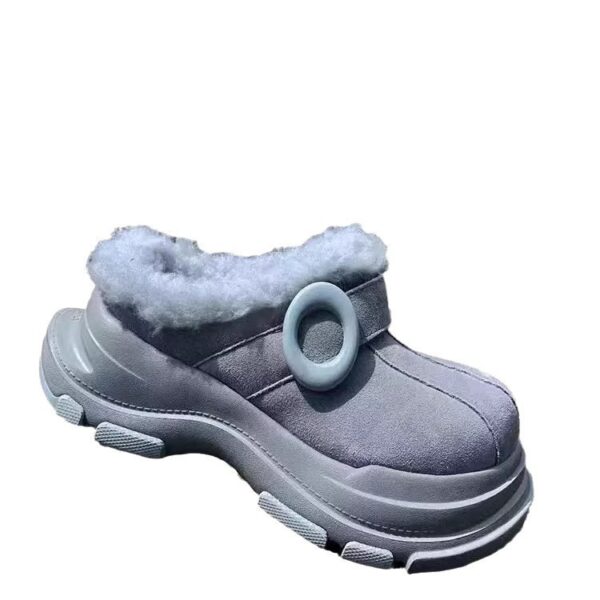 Ugly And Cute Big Head Snow Boots Fur Integrated Women's - Image 3