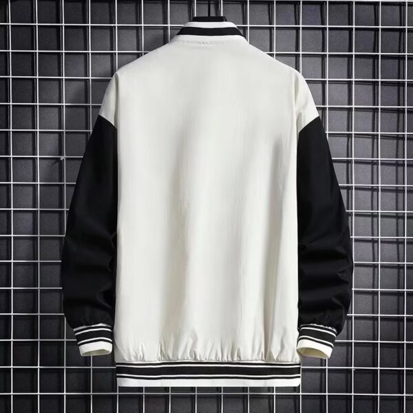 Junior High School Student Baseball Jacket Loose Hong Kong Style - Image 4