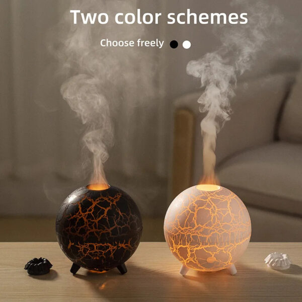 Creative Planet Colorful Atmosphere Lamp USB Humidifier 200ML Water Tank Can Add Essential Oil Household Mini Aroma Diffuser - Image 9