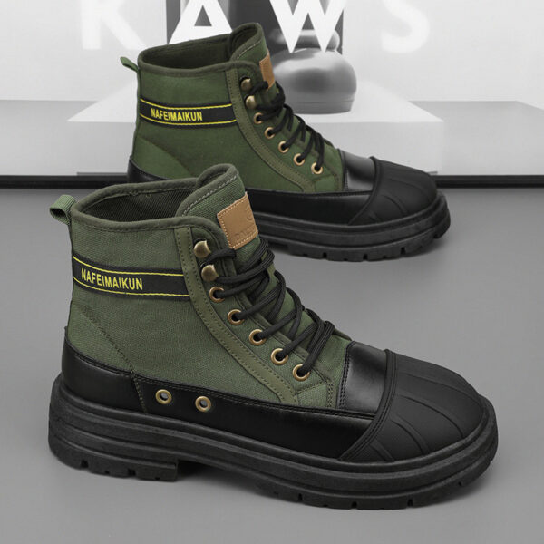 Men's New High-top Martin Boots British Style - Image 6