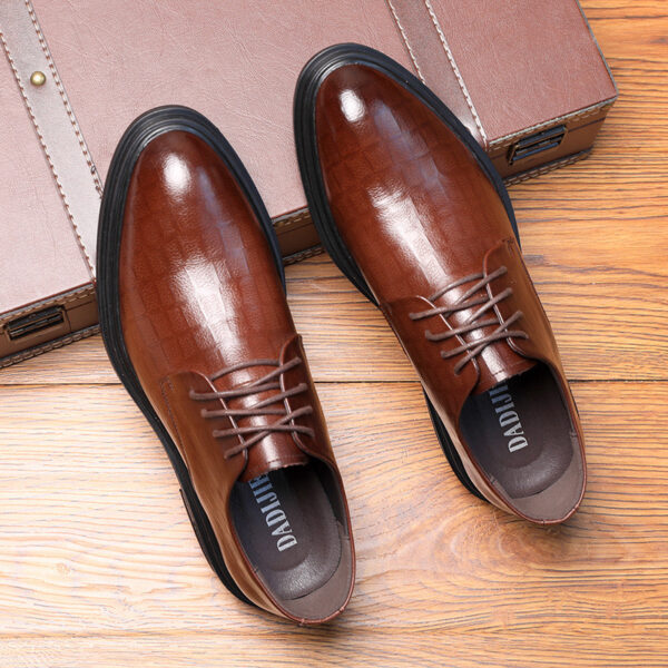 Autumn New British Men's Casual Leather Shoes Men's Plus Size Genuine Leather Business Men's Shoes - Image 7