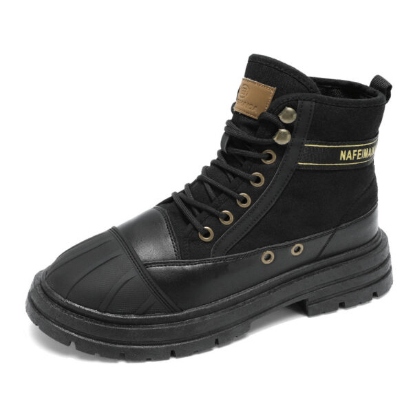 Men's New High-top Martin Boots British Style - Image 5