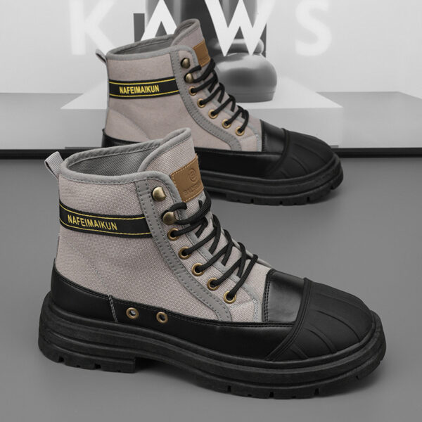 Men's New High-top Martin Boots British Style - Image 7